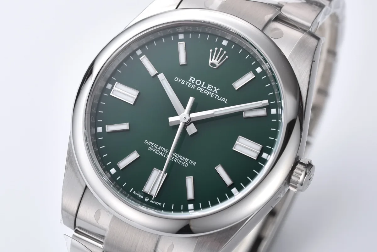 Oyster Perpetual 41mm grünes Zifferblatt 124300 – Bild 3