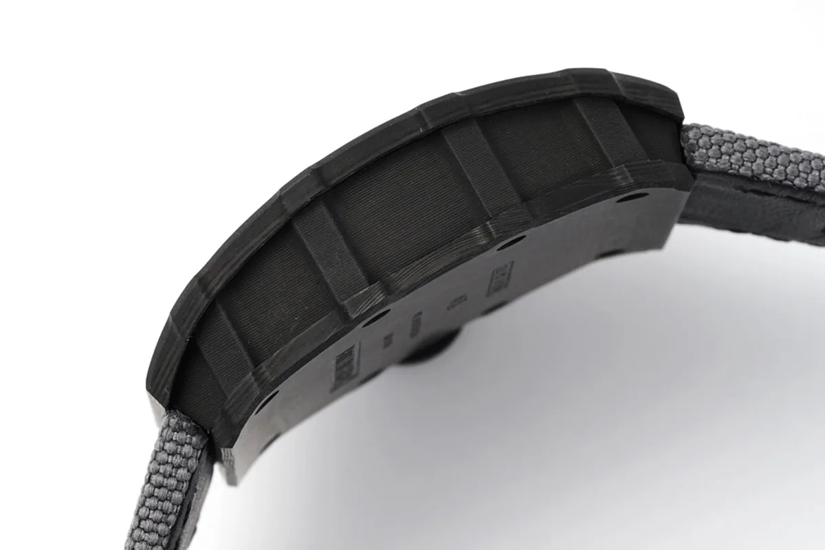 RM 035-01 Rafael Nadal NTPT Carbon on Grey Nylon Strap (Sonic) - Image 7