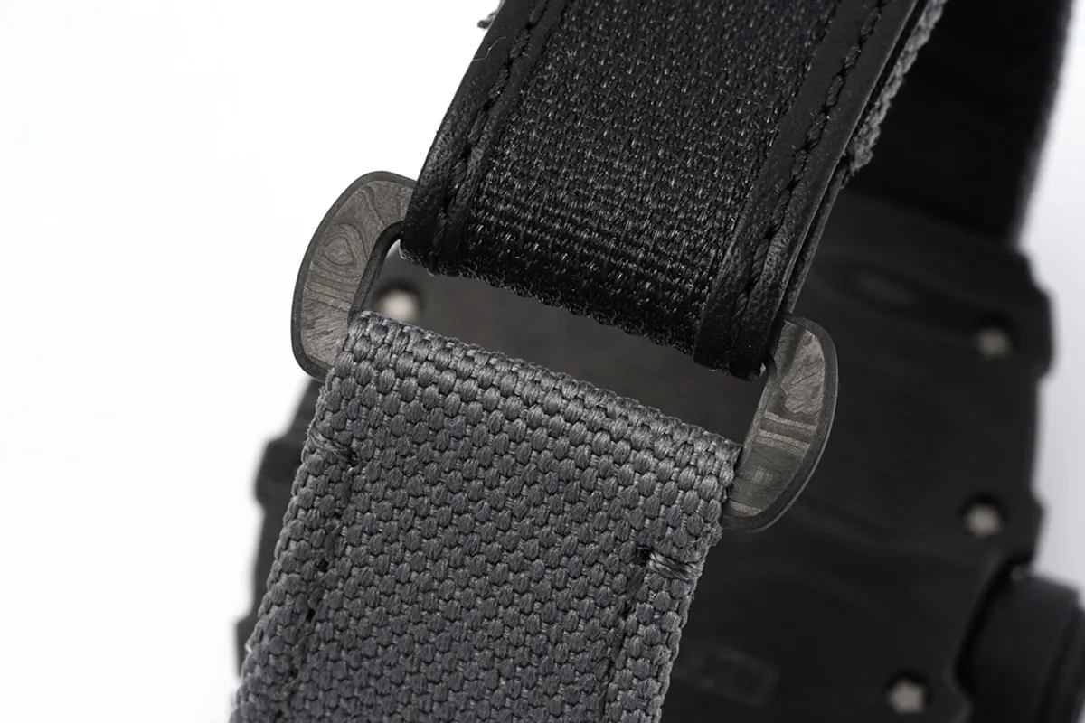 RM 035-01 Rafael Nadal NTPT Carbon on Grey Nylon Strap (Sonic) - Image 9