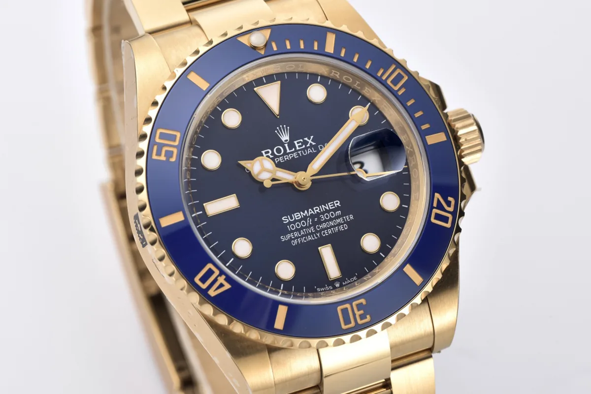 Submariner 41 126618LB céramique bleue en or jaune – Image 3