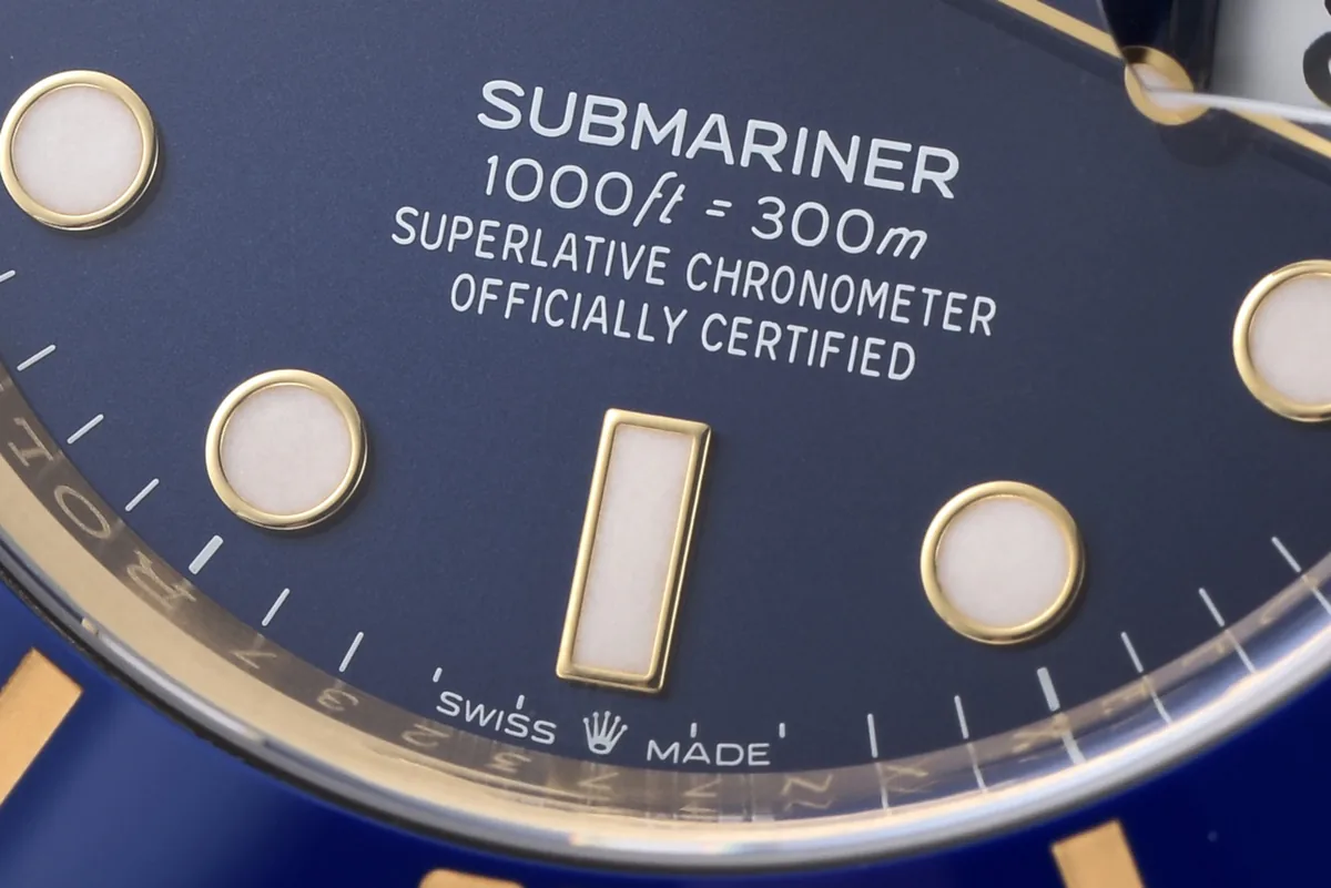 Submariner 41 126618LB céramique bleue en or jaune – Image 8