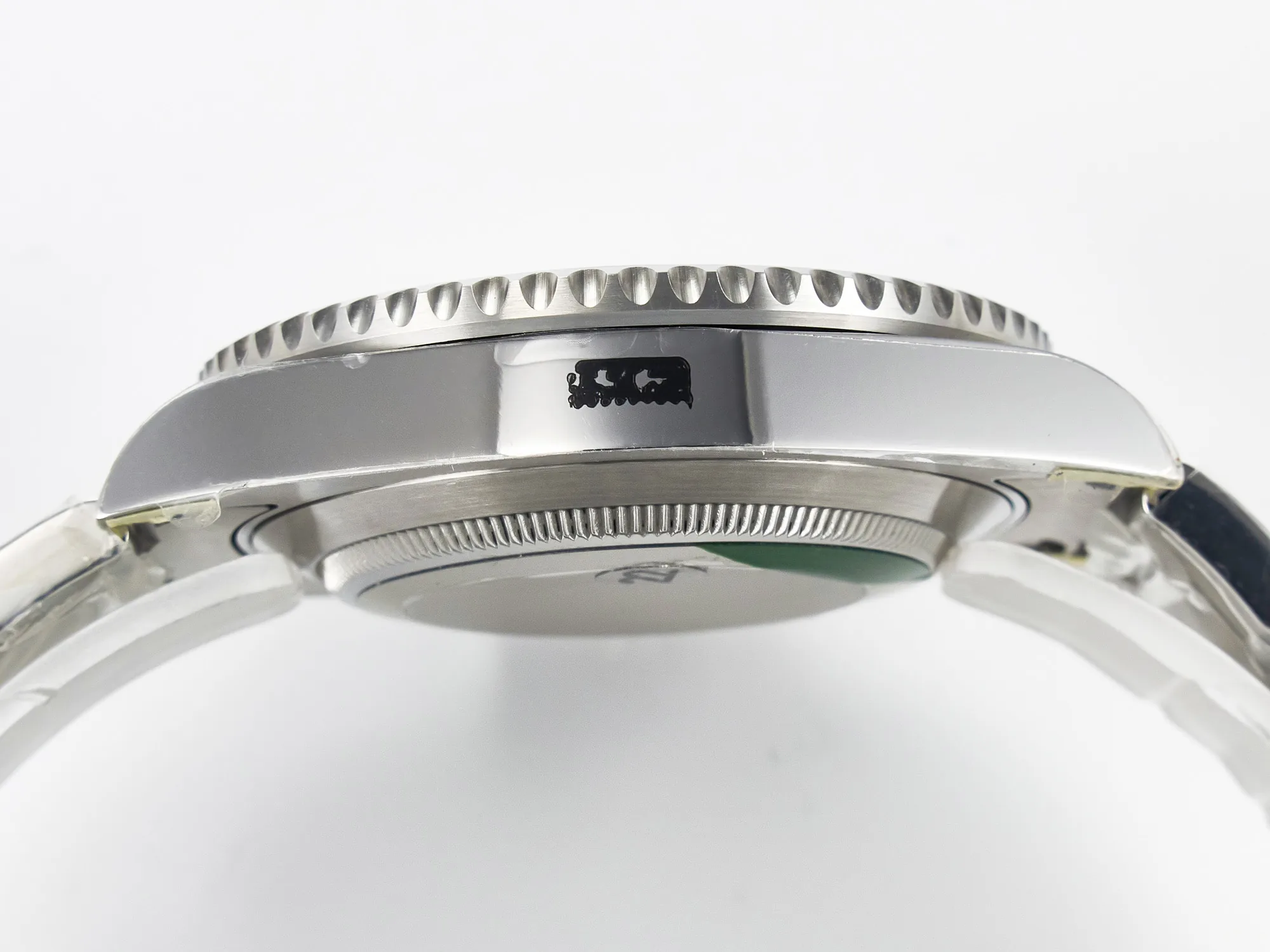 Submariner 116610 LN ceramica nera ZZF 1:1 Best Edition cassa e bracciale SS 904L VS3135 V3 - immagine 13