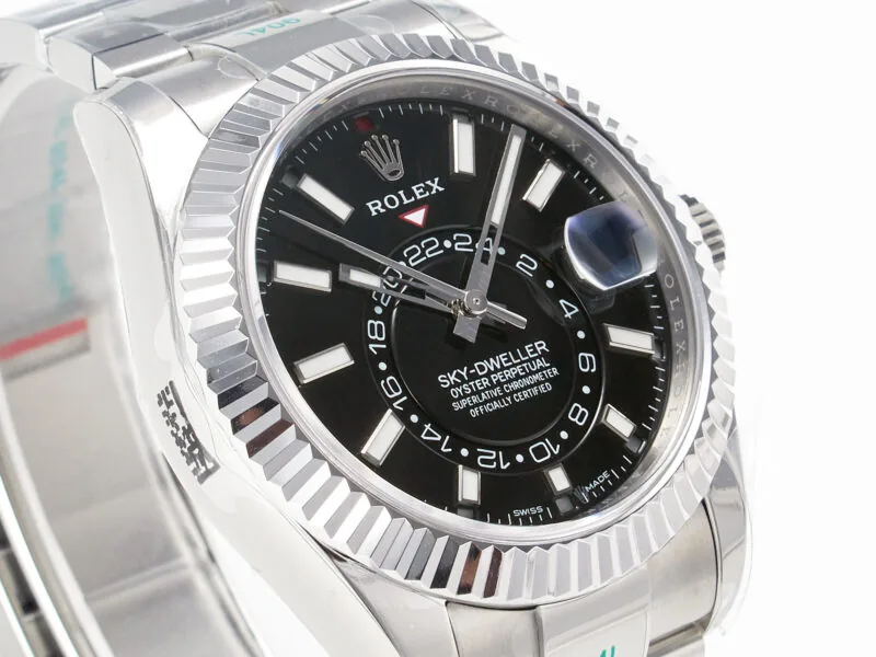 Sky-Dweller 326934 904L SS ZF 1:1 Best Edition schwarzes Zifferblatt am SS-Armband A2824 – Bild 13