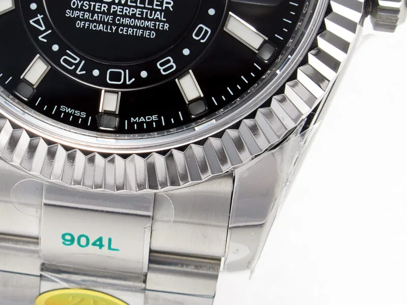 Sky-Dweller 326934 904L SS ZF 1:1 Best Edition schwarzes Zifferblatt am SS-Armband A2824 – Bild 11