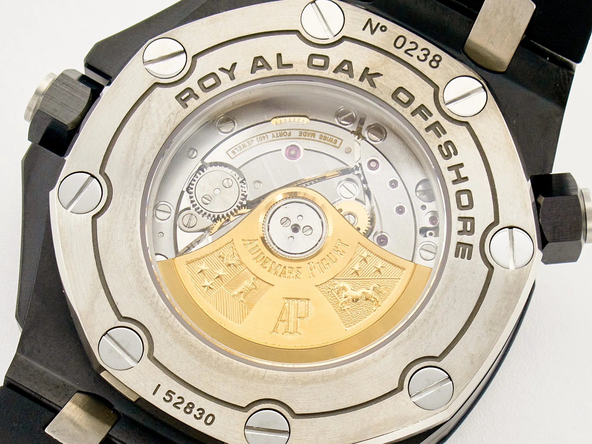 Royal Oak Offshore Diver 15707 ceramica nera ZF 1:1 Best Edition SA3120 Super Clone - immagine 19
