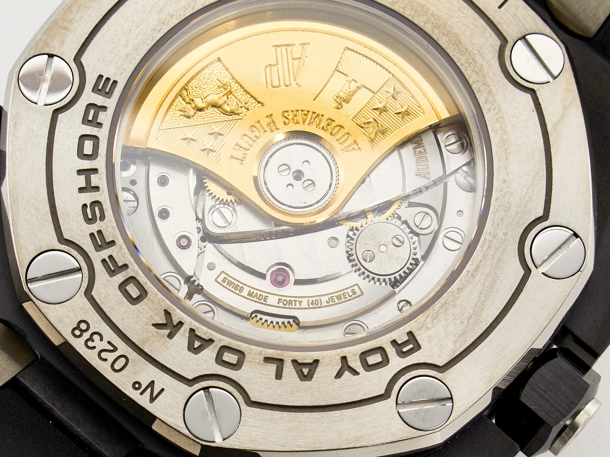 Royal Oak Offshore Diver 15707 ceramica nera ZF 1:1 Best Edition SA3120 Super Clone - immagine 17