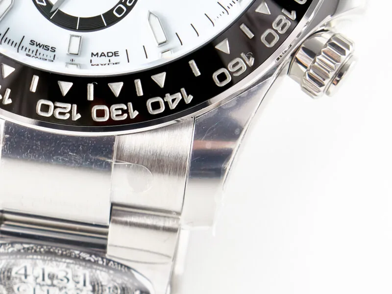 Daytona Panda 116500 Clean Factory 1:1 Best Edition 904L SS Case and Bracelet White Dial SH4131 - Image 14
