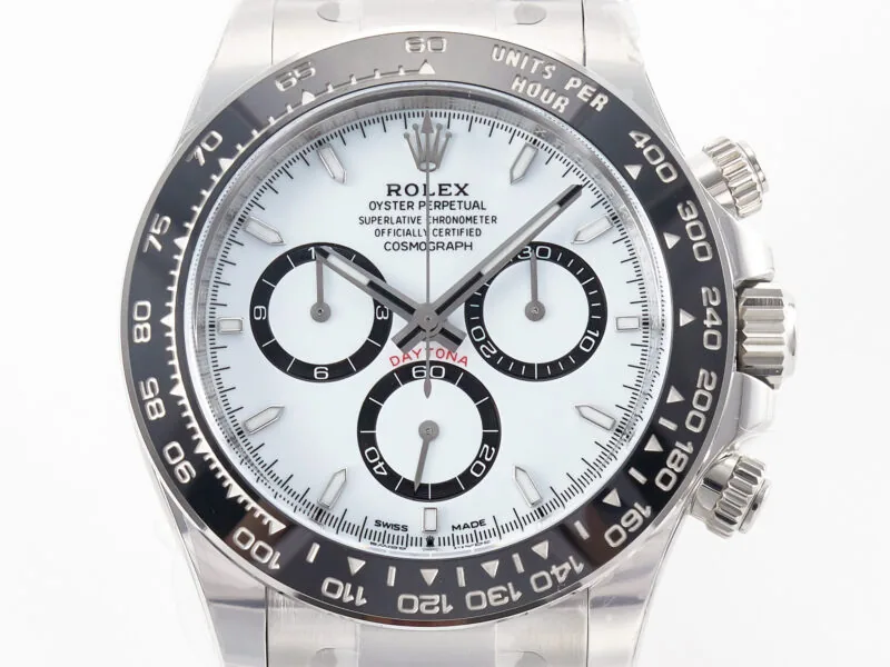Daytona Panda 116500 Clean Factory 1:1 Best Edition 904L SS Case and Bracelet White Dial SH4131 - Image 3