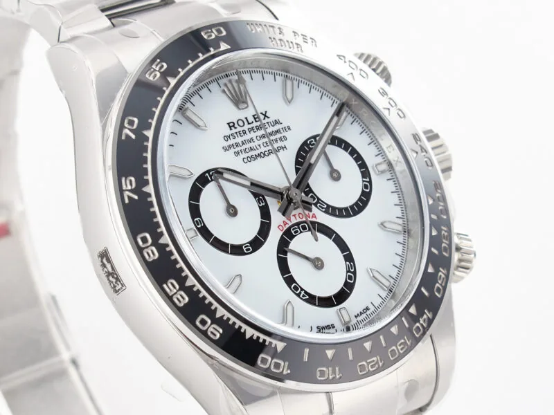 Daytona Panda 116500 Clean Factory 1:1 Best Edition 904L SS Case and Bracelet White Dial SH4131 - Image 4