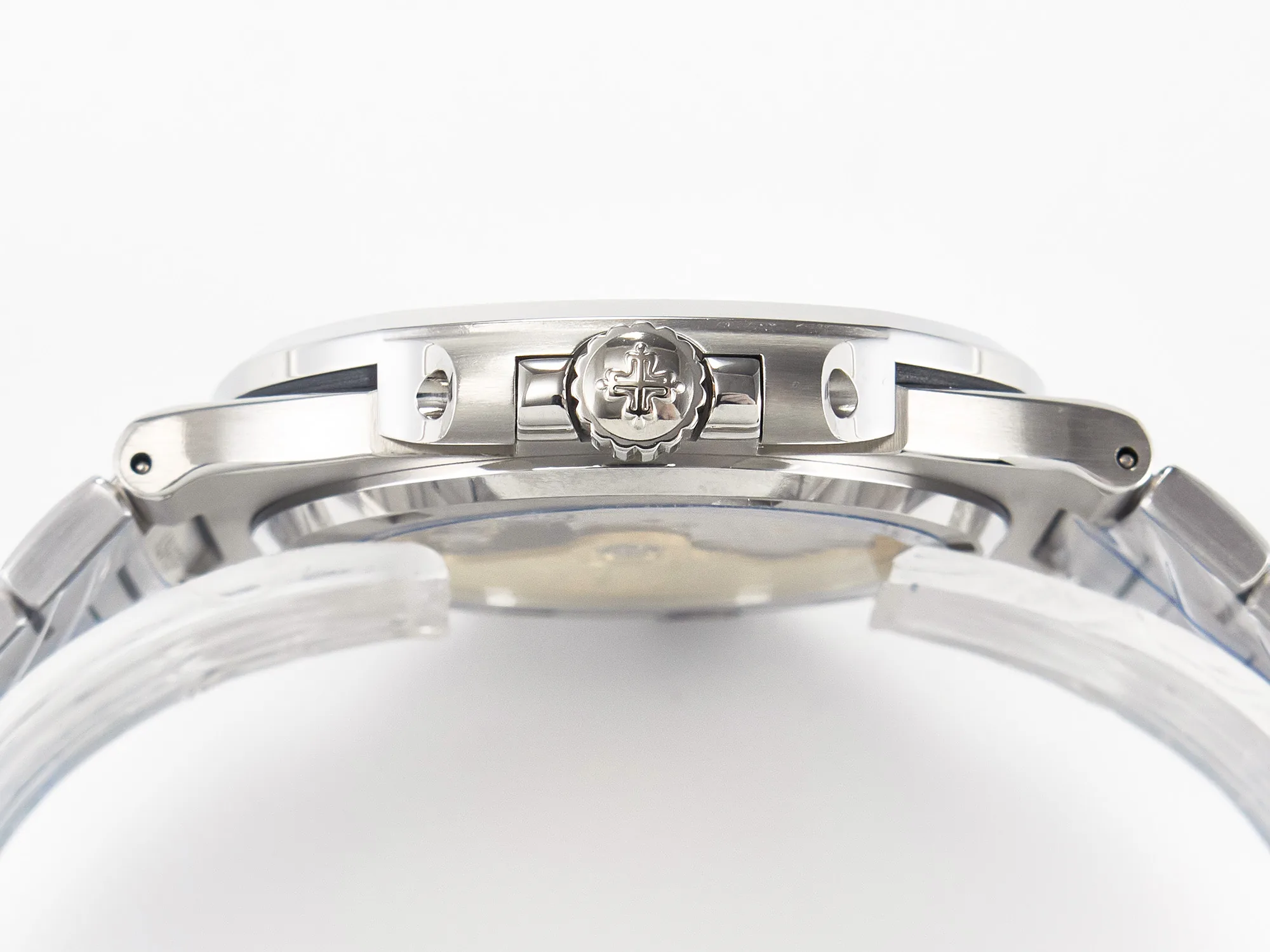 Nautilus 5711 3KF 1:1 Best Edition quadrante bianco su bracciale SS A324 Super Clone V2 - immagine 13
