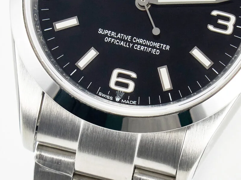 Explorer 36 904L Steel VSF 1:1 Best Edition Black Dial on SS Bracelet SW200 - Image 12