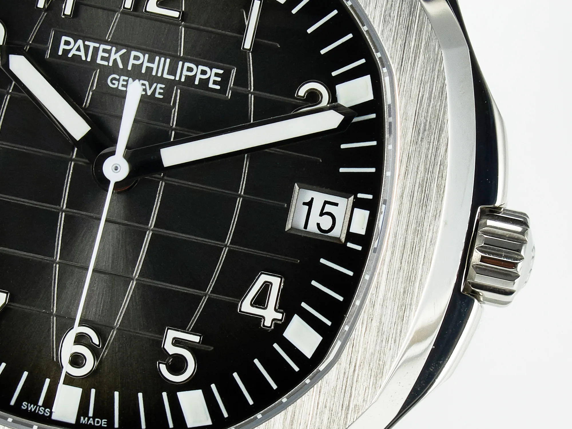 Aquanaut 5167A SS ZF 1:1 Best Edition schwarzes Zifferblatt am schwarzen Kautschukarmband A324 Super Clone(neue Schließe) – Bild 10