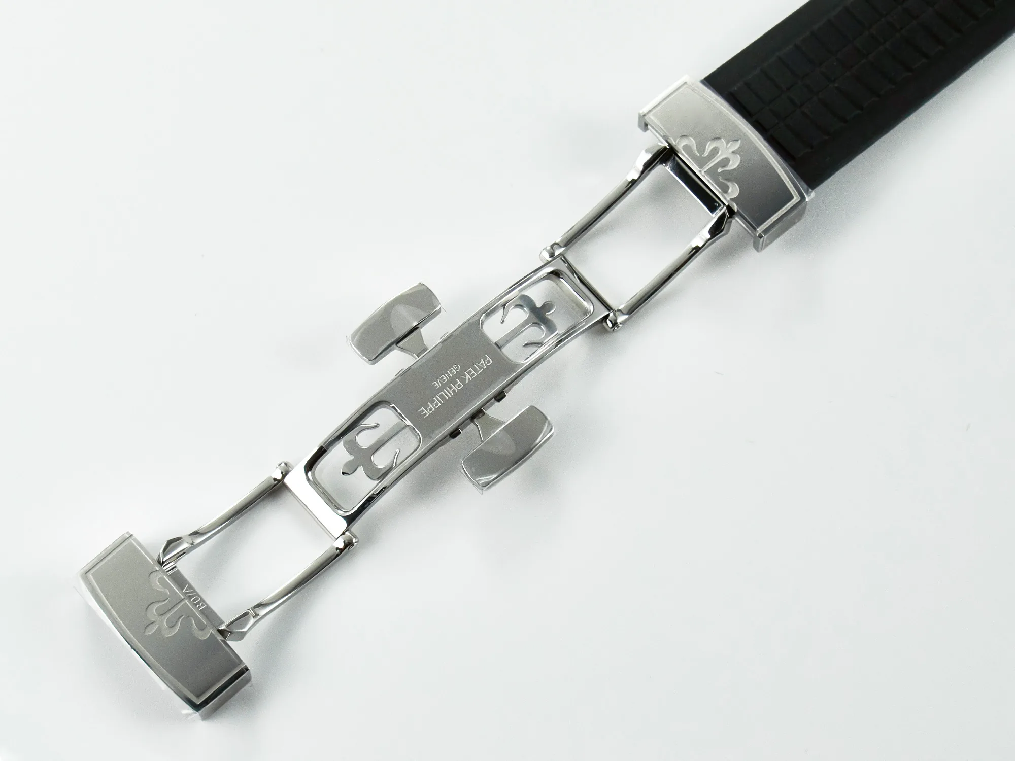 Aquanaut 5167A SS ZF 1:1 Best Edition schwarzes Zifferblatt am schwarzen Kautschukarmband A324 Super Clone(neue Schließe) – Bild 27