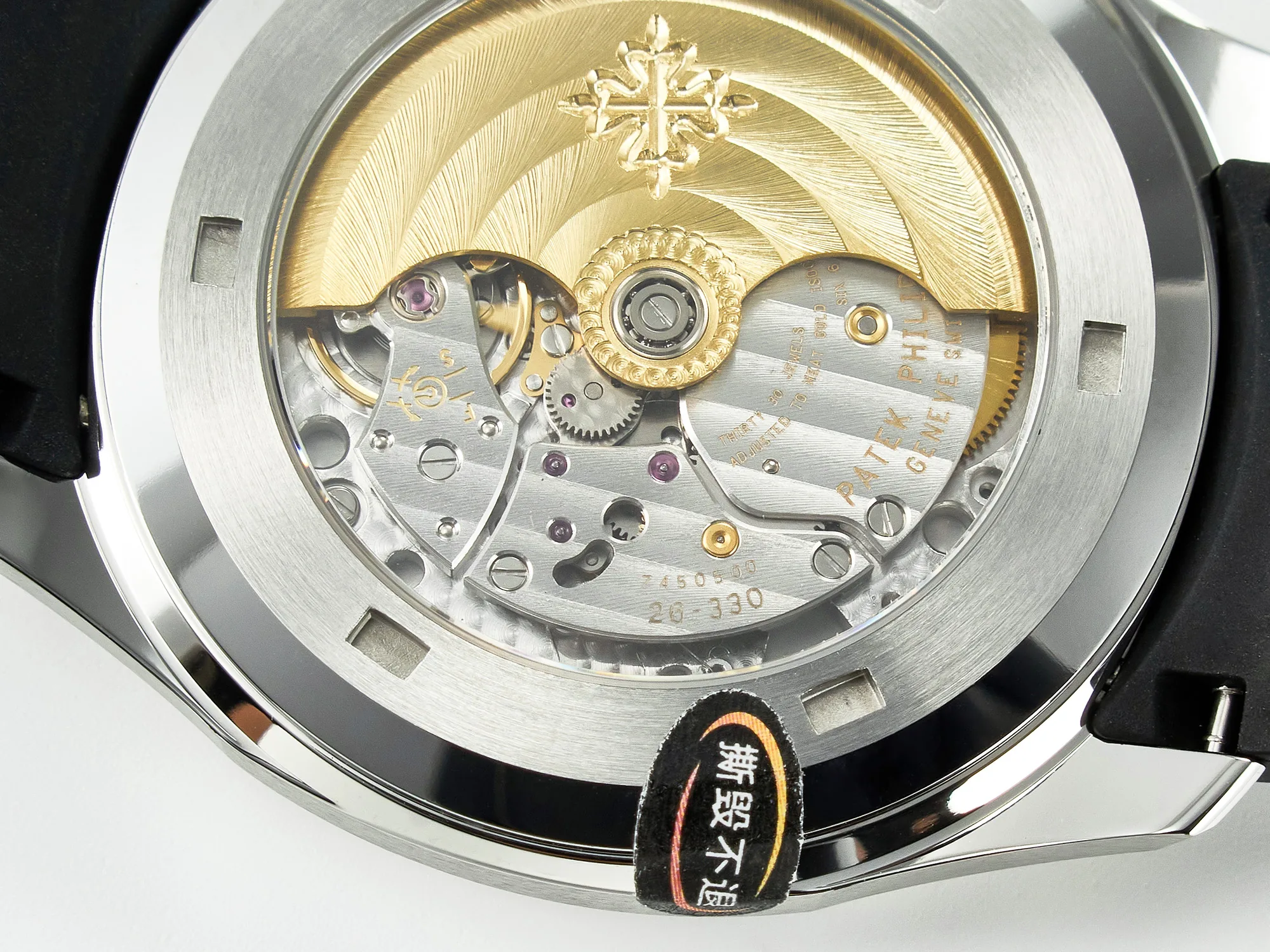 Aquanaut 5167A SS ZF 1:1 Best Edition schwarzes Zifferblatt am schwarzen Kautschukarmband A324 Super Clone(neue Schließe) – Bild 19