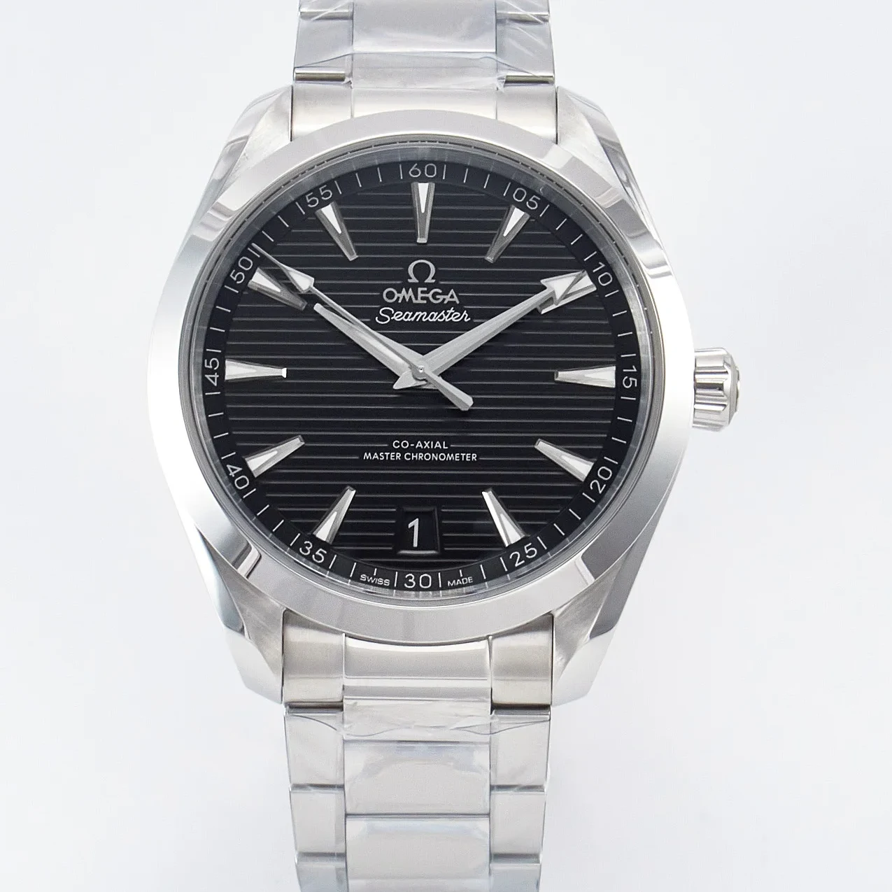 Aqua Terra 150m 41mm VSF 1:1 Best Edition Black Dial on SS Bracelet A8900 Super Clone