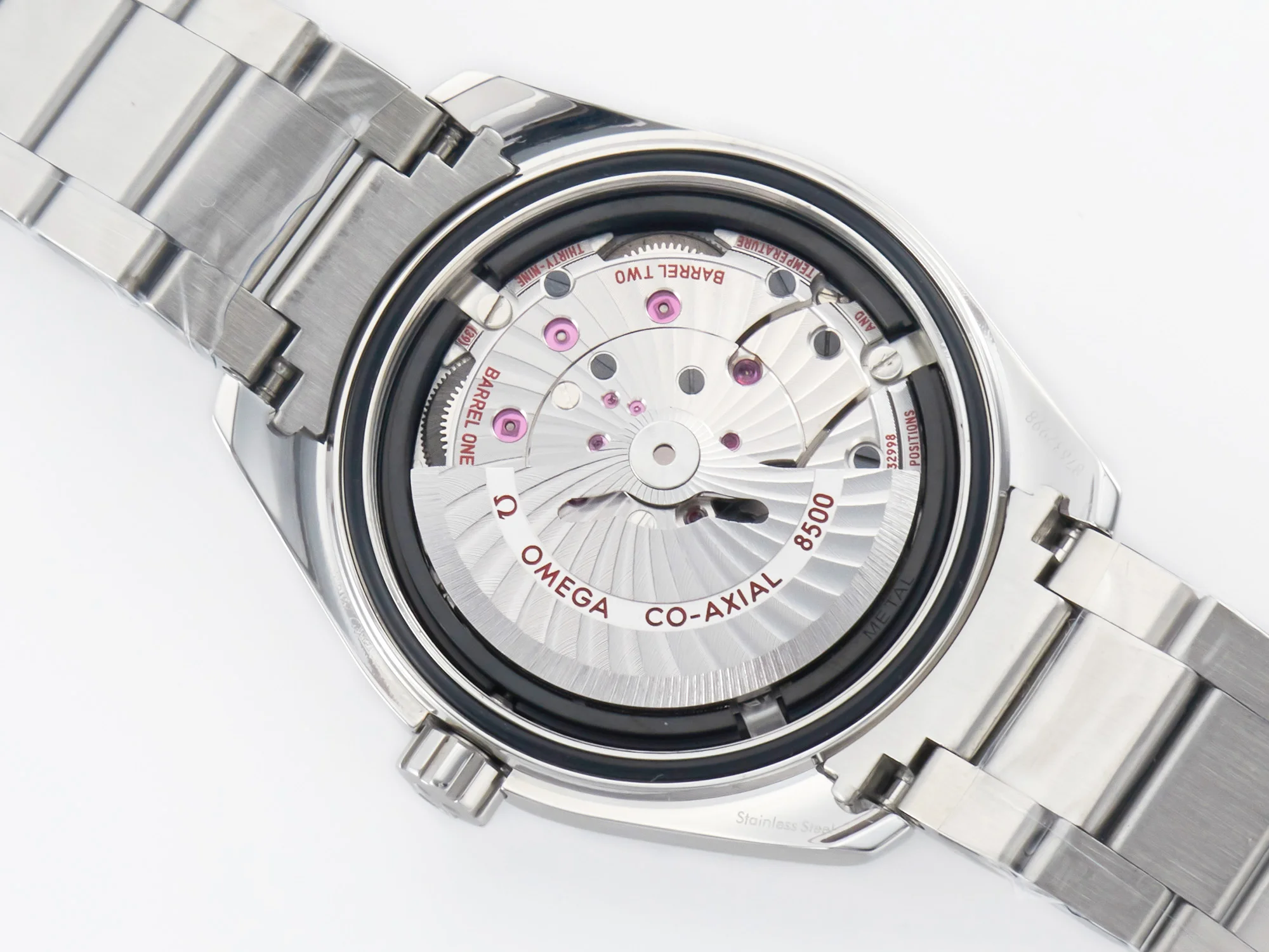 Aqua Terra 150m 41mm VSF 1:1 Best Edition White Textured Dial on SS Bracelet A8500 Super Clone