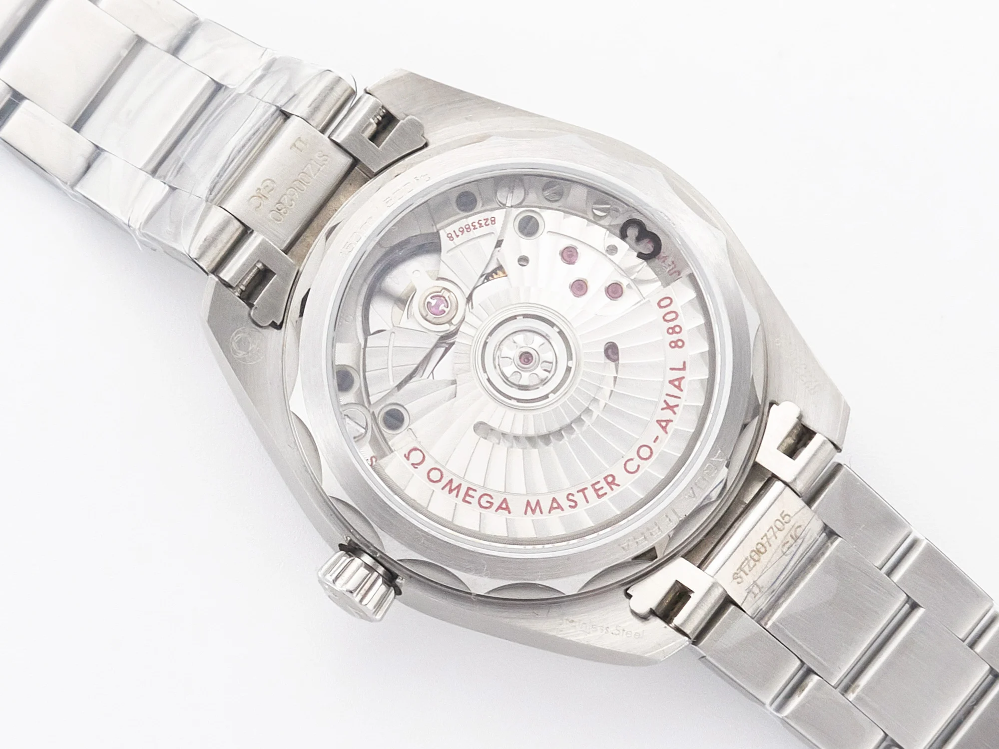 Aqua Terra 150M SS VSF 1:1 Best Edition White Dial SS Hand on SS Bracelet A8800