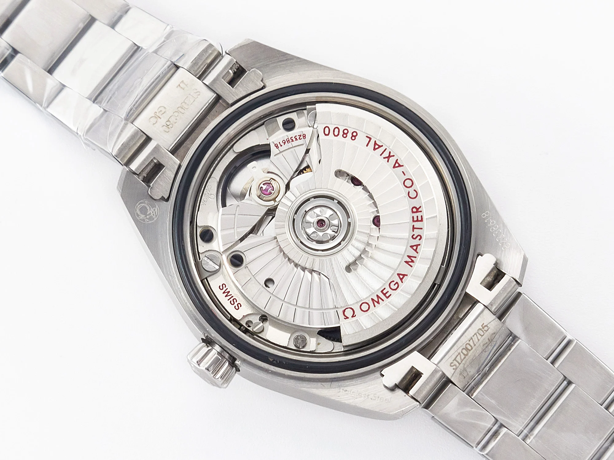 Aqua Terra 150M SS VSF 1:1 Best Edition White Dial SS Hand on SS Bracelet A8800