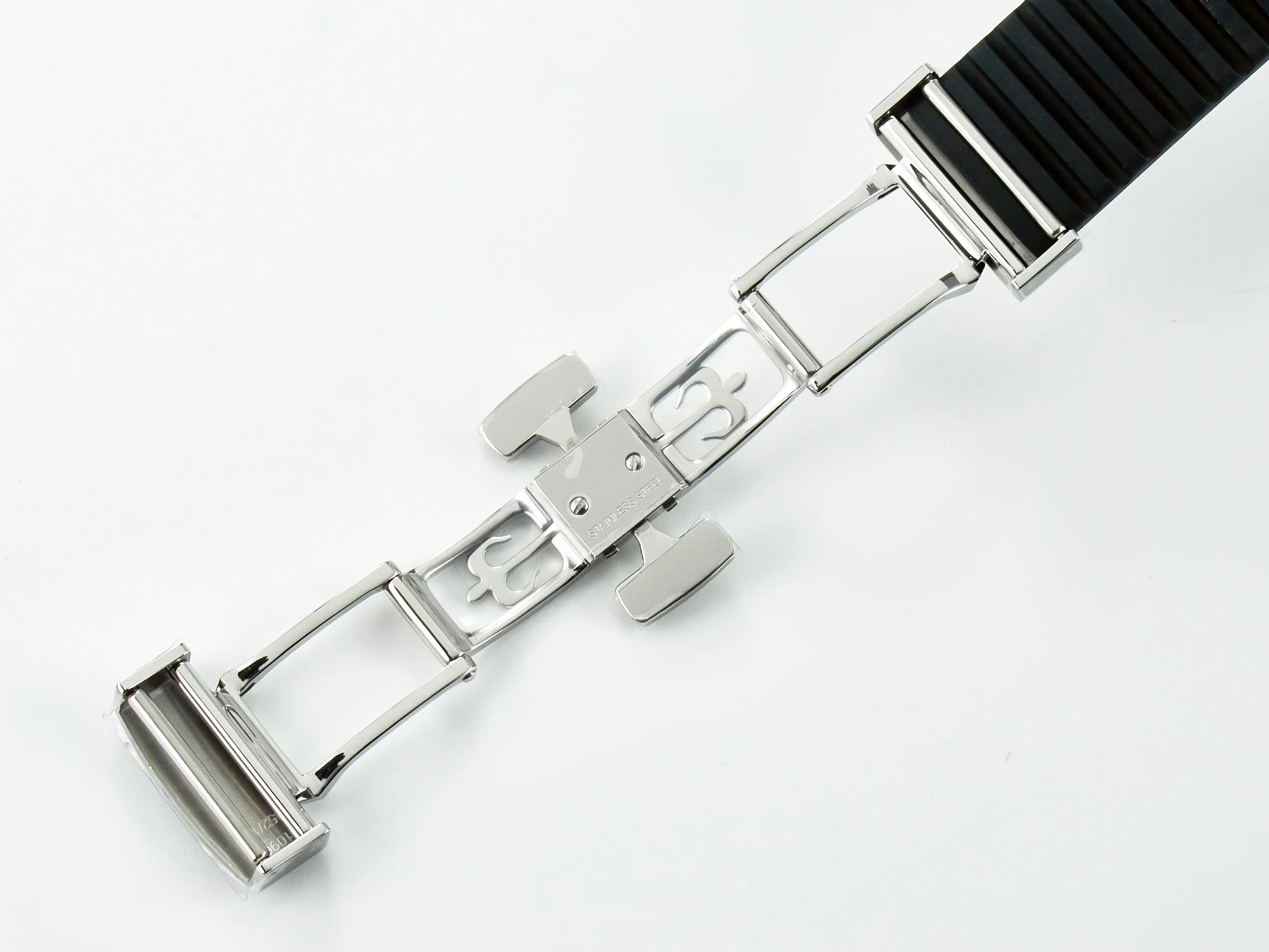 Aquanaut 5167A SS 3KF 1:1 Best Edition Black Dial on Black Rubber Strap A324 Super Clone(New clasp)