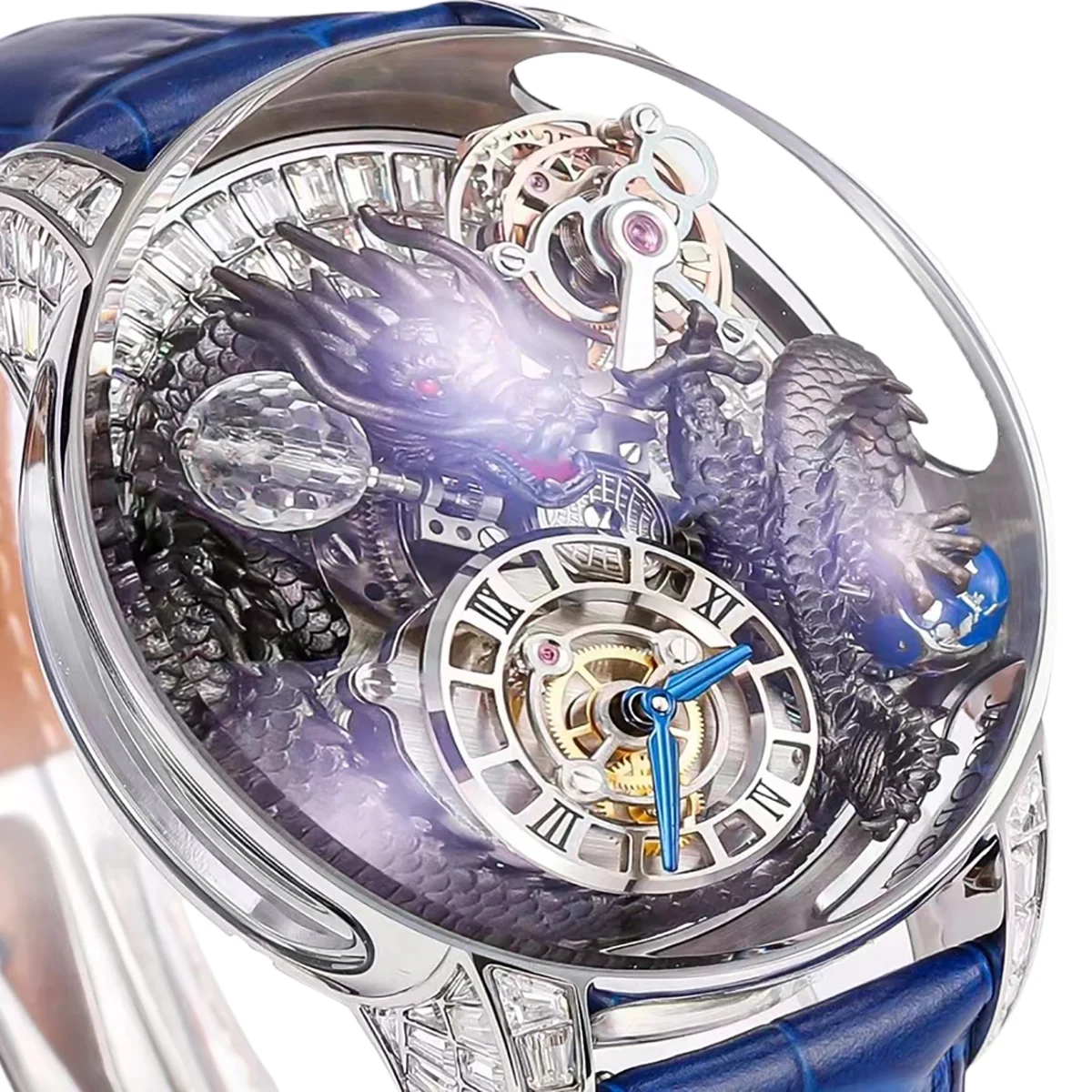Astronomia Black Dragon White Gold with Diamonds