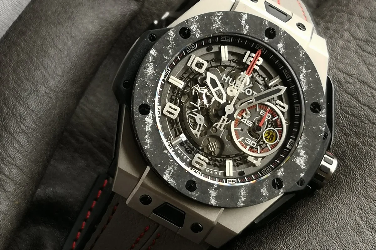 Big Bang F1 “Titanium Carbon” Chronograph in Titanium