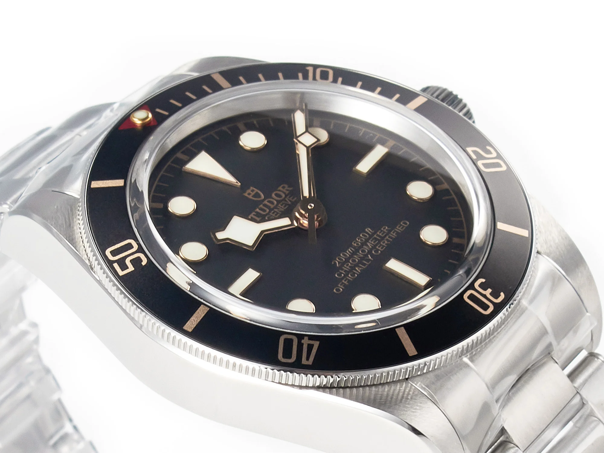 Black Bay 58 39mm SS ZF 1:1 Best Edition Black Dial on SS Bracelet A2824