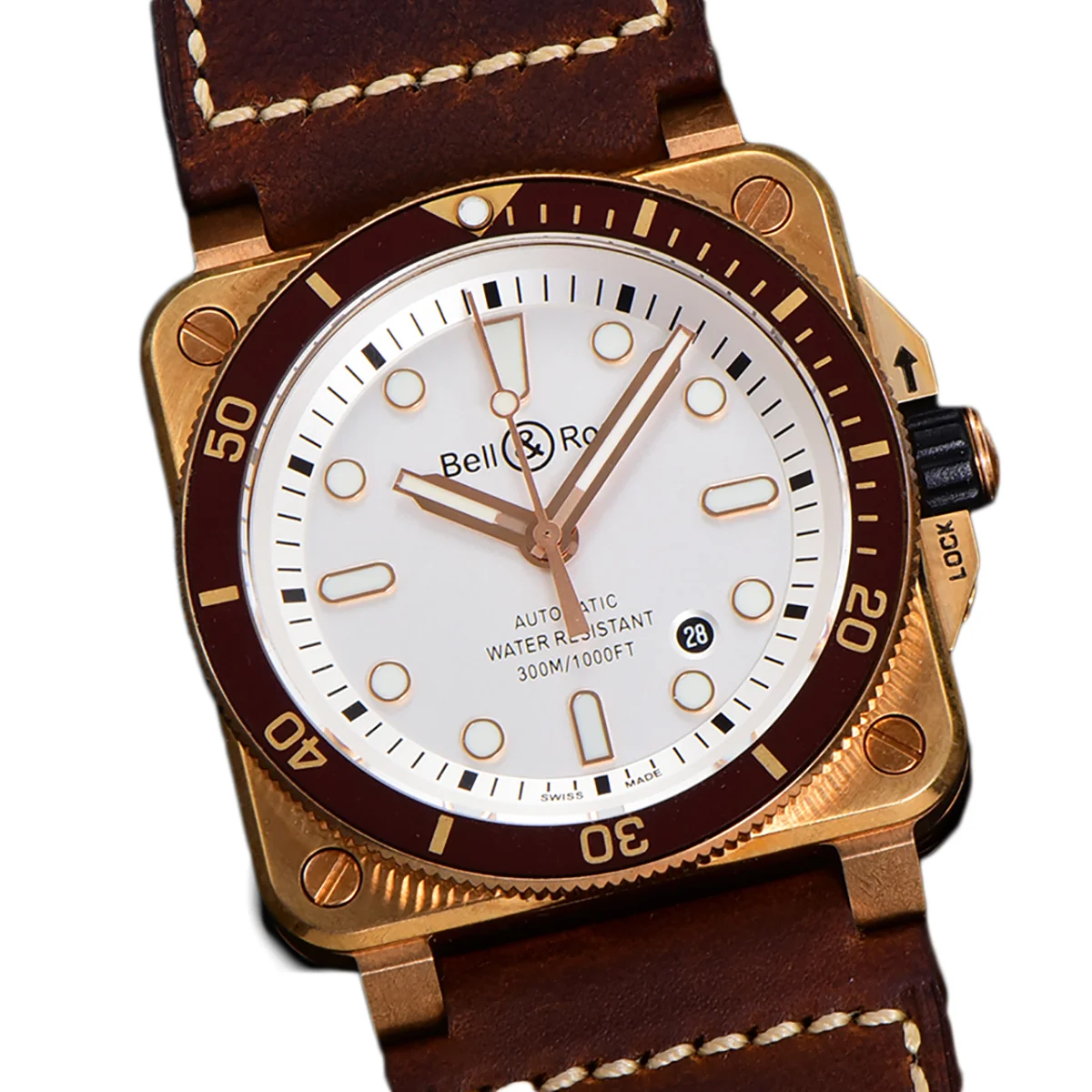 BR 03-92 Diver White Bronze