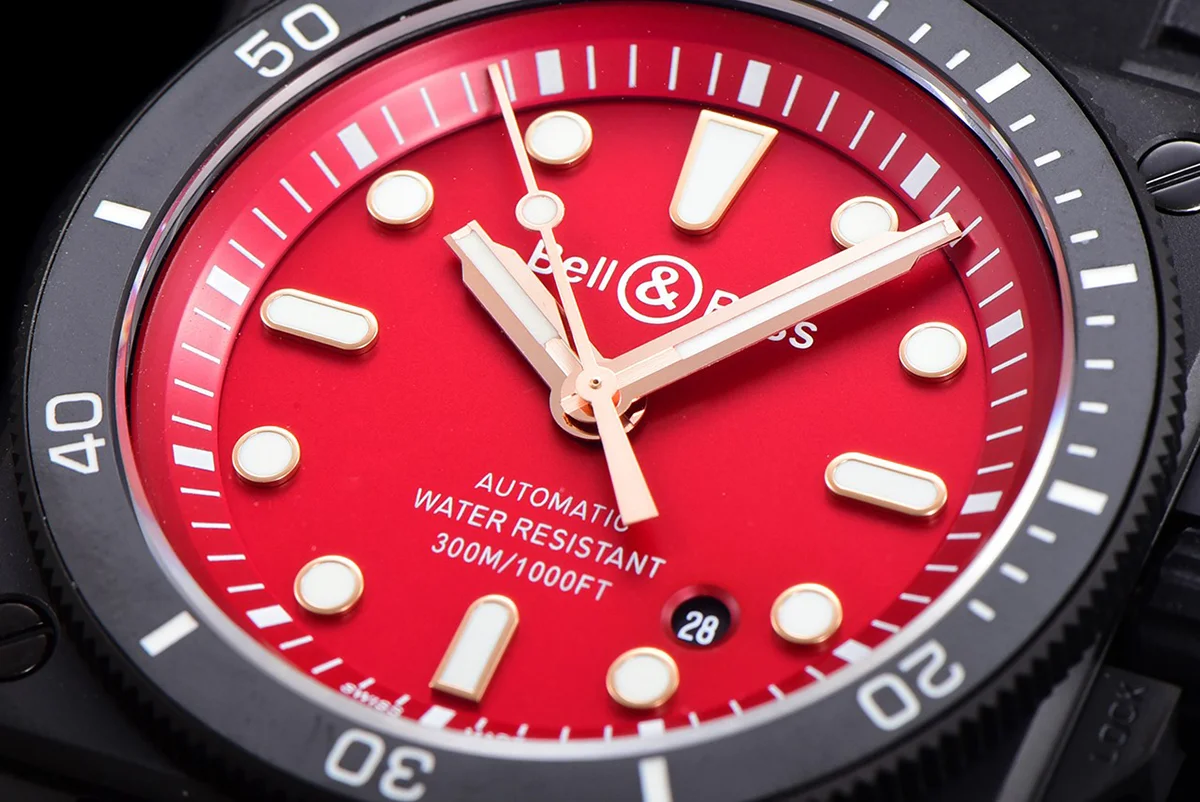 BR 03-92 Red Dial in PVD