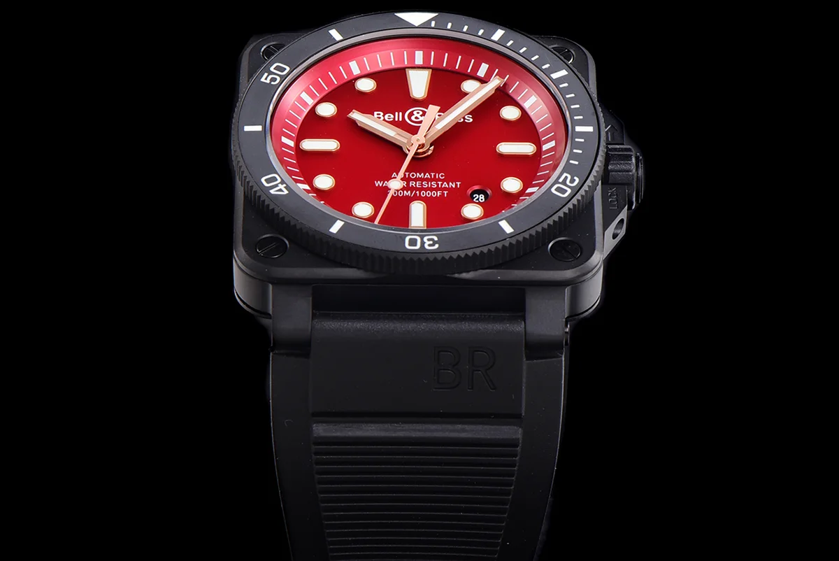 BR 03-92 Red Dial in PVD