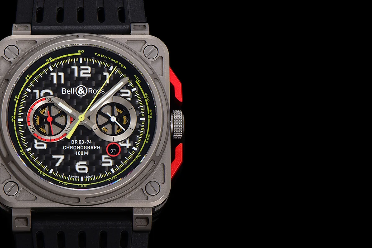 BR 03-94 Chrono Black Dial