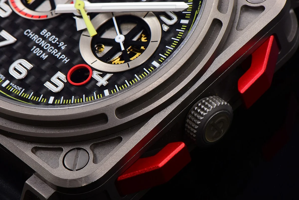 BR 03-94 Chrono Black Dial