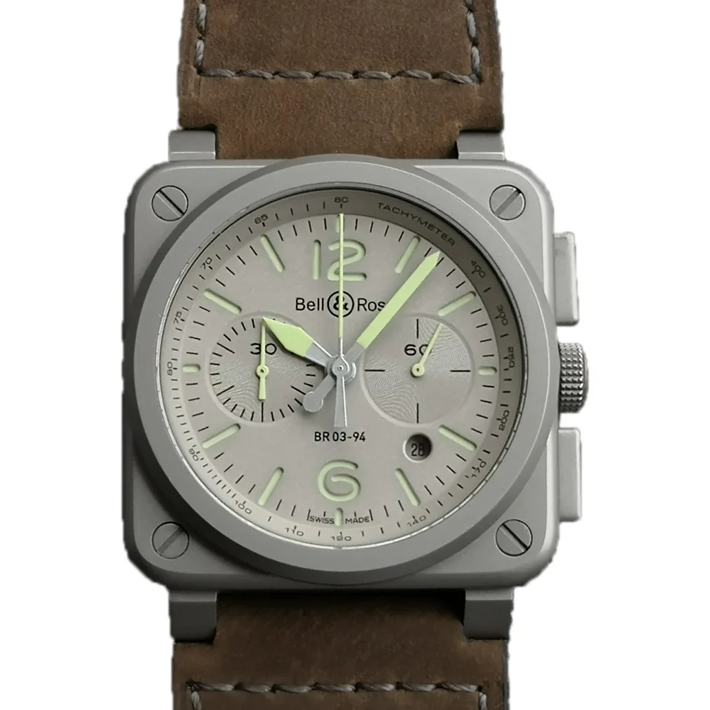 BR 03-94 Chrono Grey Dial in Titanium