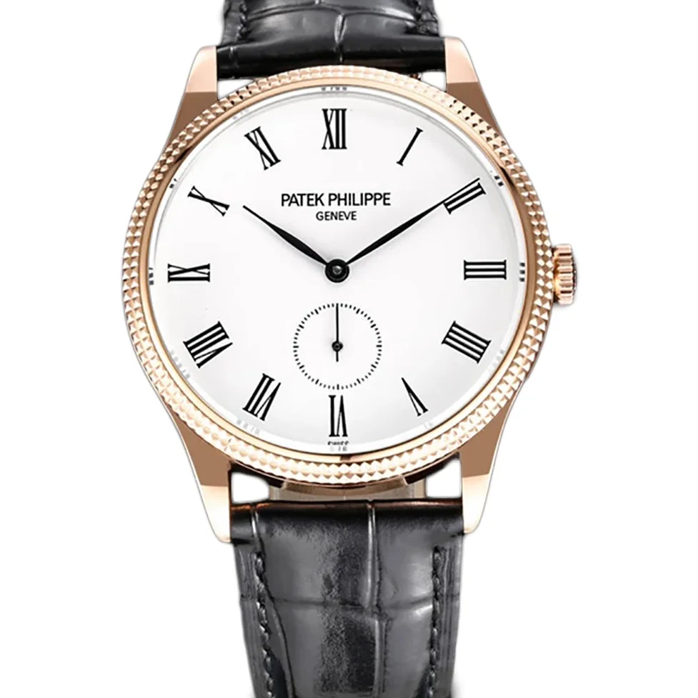 Calatrava 5119G White Dial in Rose Gold