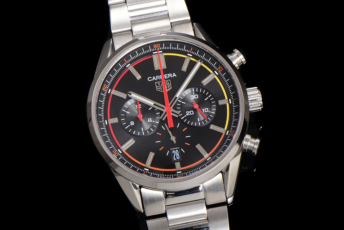Carrera Chronograph 42 Black Dial