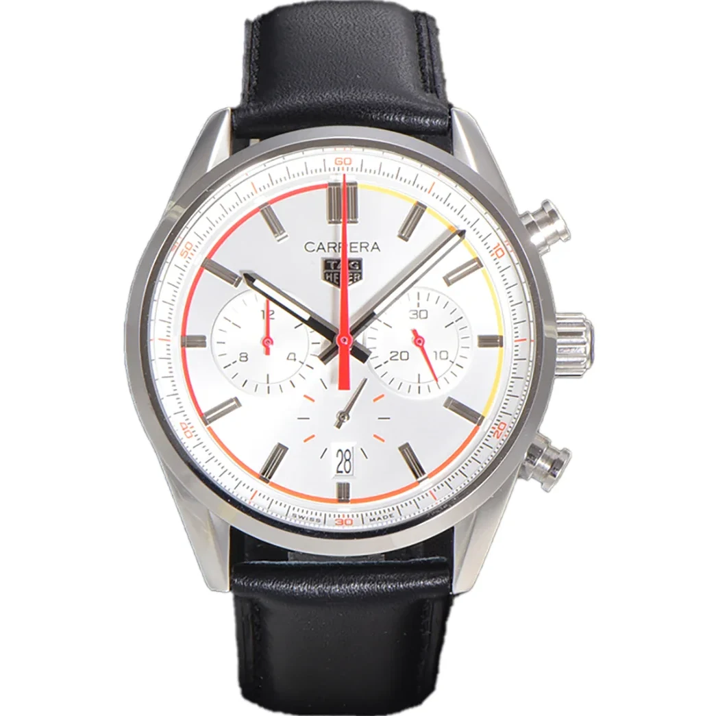 Carrera Chronosprint X Porsche 42 on Leather Strap