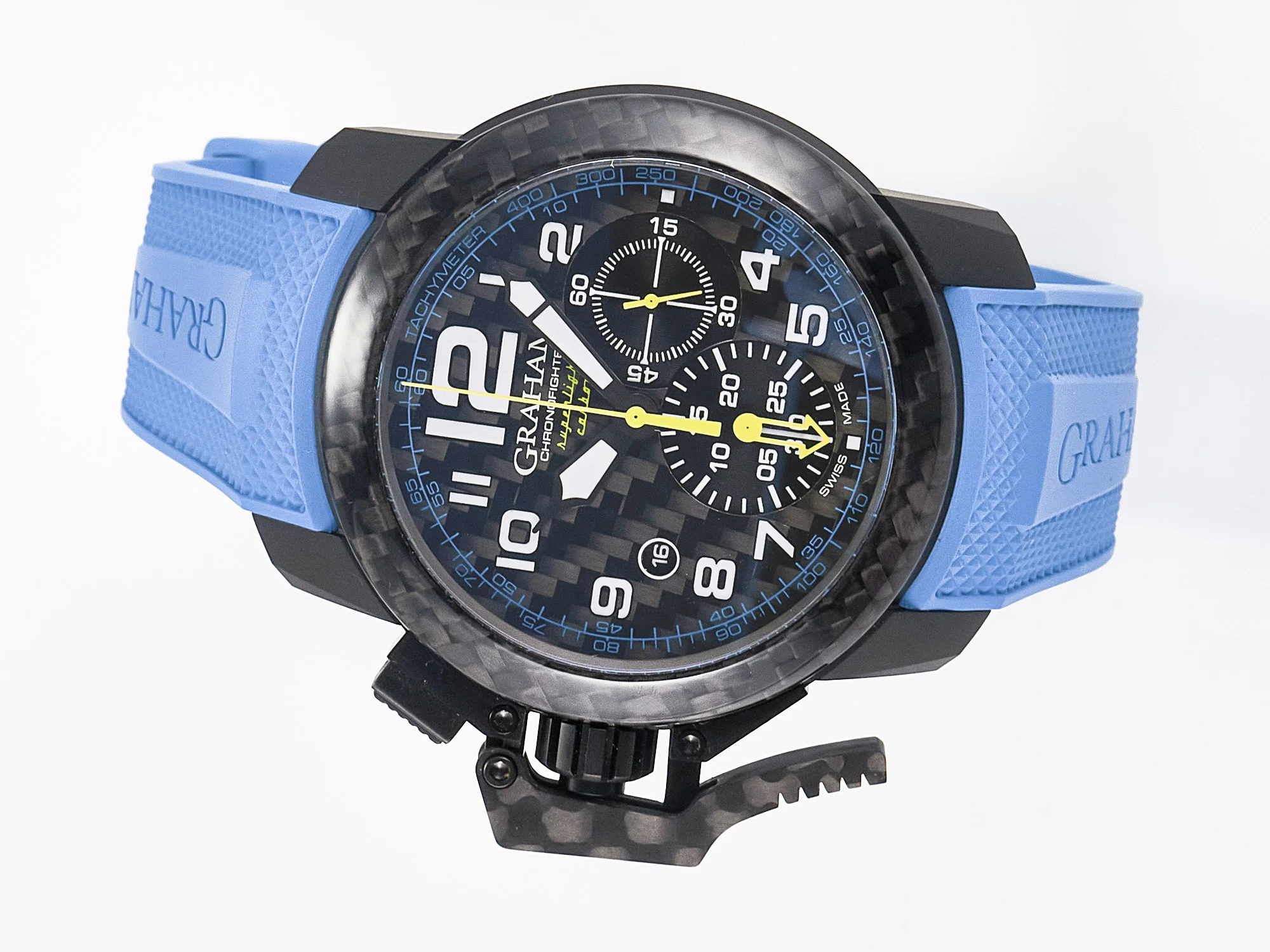 Chronofighter Superlight JKF 1:1 Best Edition on Blue Rubber Strap A7750
