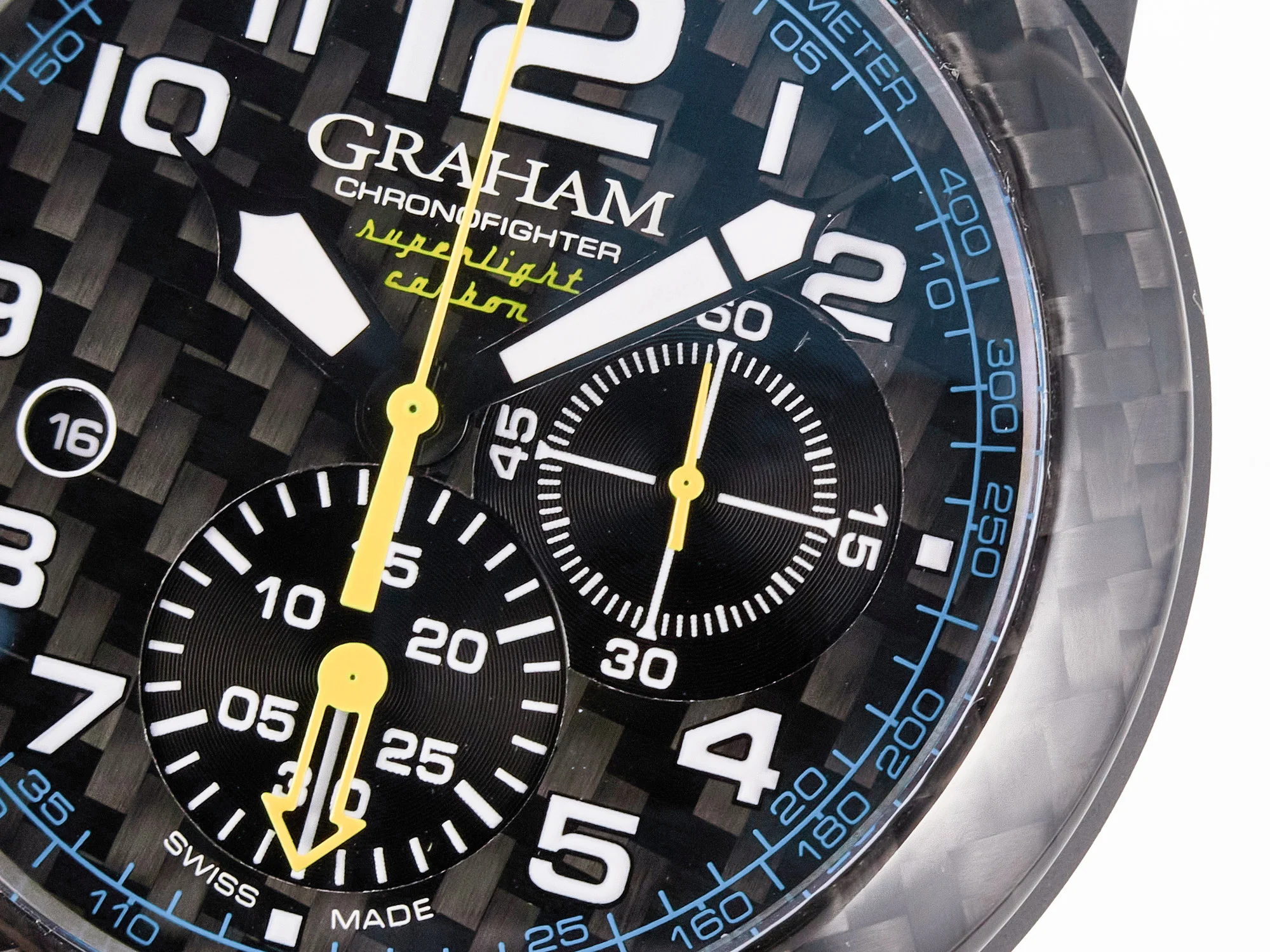 Chronofighter Superlight JKF 1:1 Best Edition on Blue Rubber Strap A7750