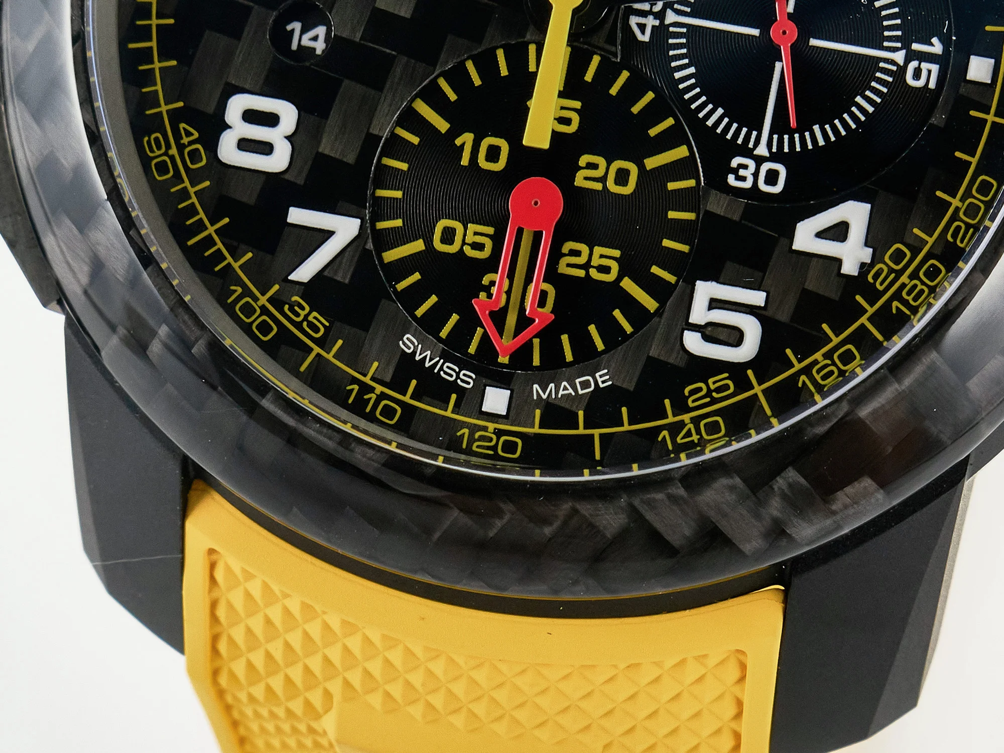 Chronofighter Superlight JKF 1:1 Best Edition on Yellow Rubber Strap A7750