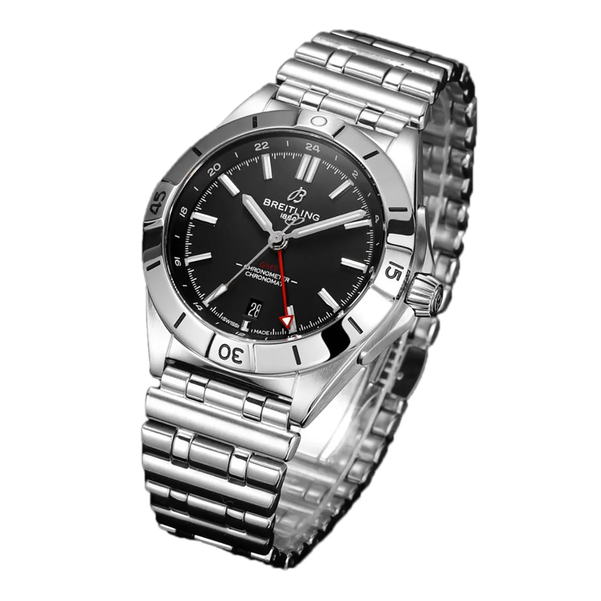 Chronomat Automatic GMT 40 Black Dial Ref. A32398101B1A1