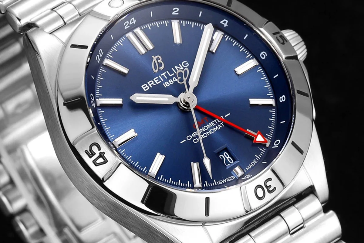 Chronomat Automatic GMT 40 Blue Dial Ref. A32398101C1A1