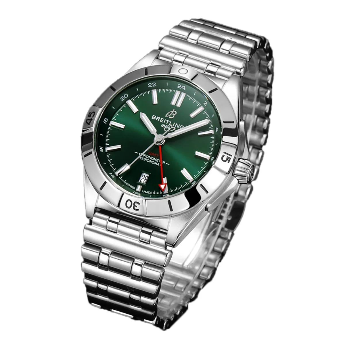 Chronomat Automatic GMT 40 Green Dial Ref. A32398101L1A1