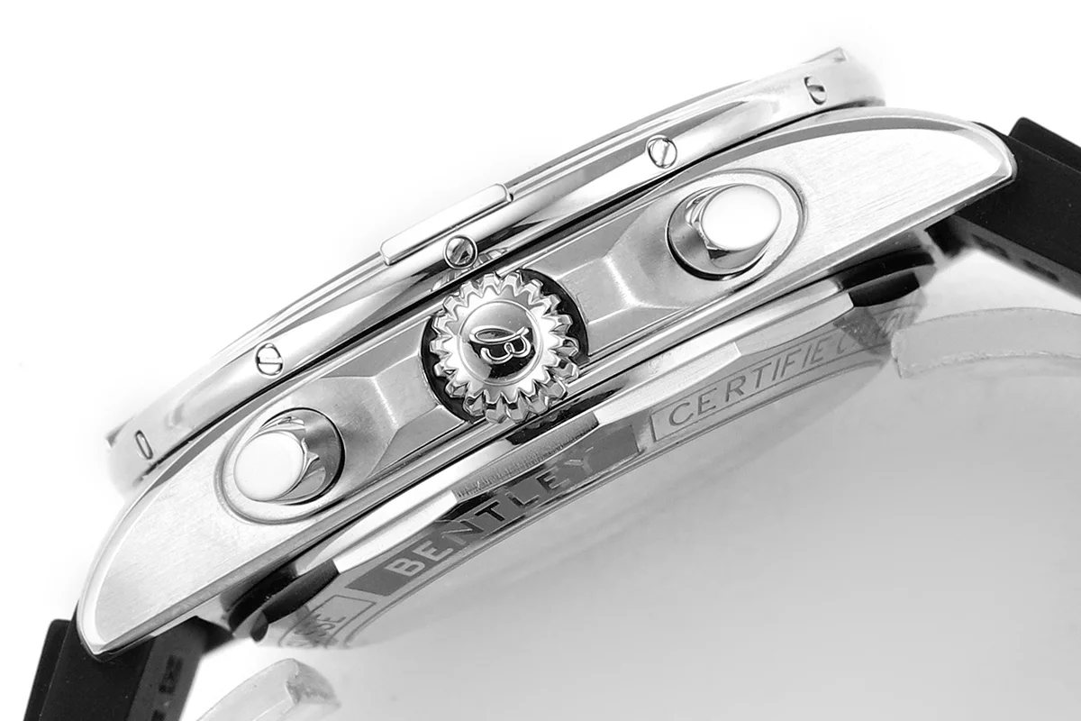 Chronomat B01 42 Frece Tricolori Blue Dial on Rubber Strap