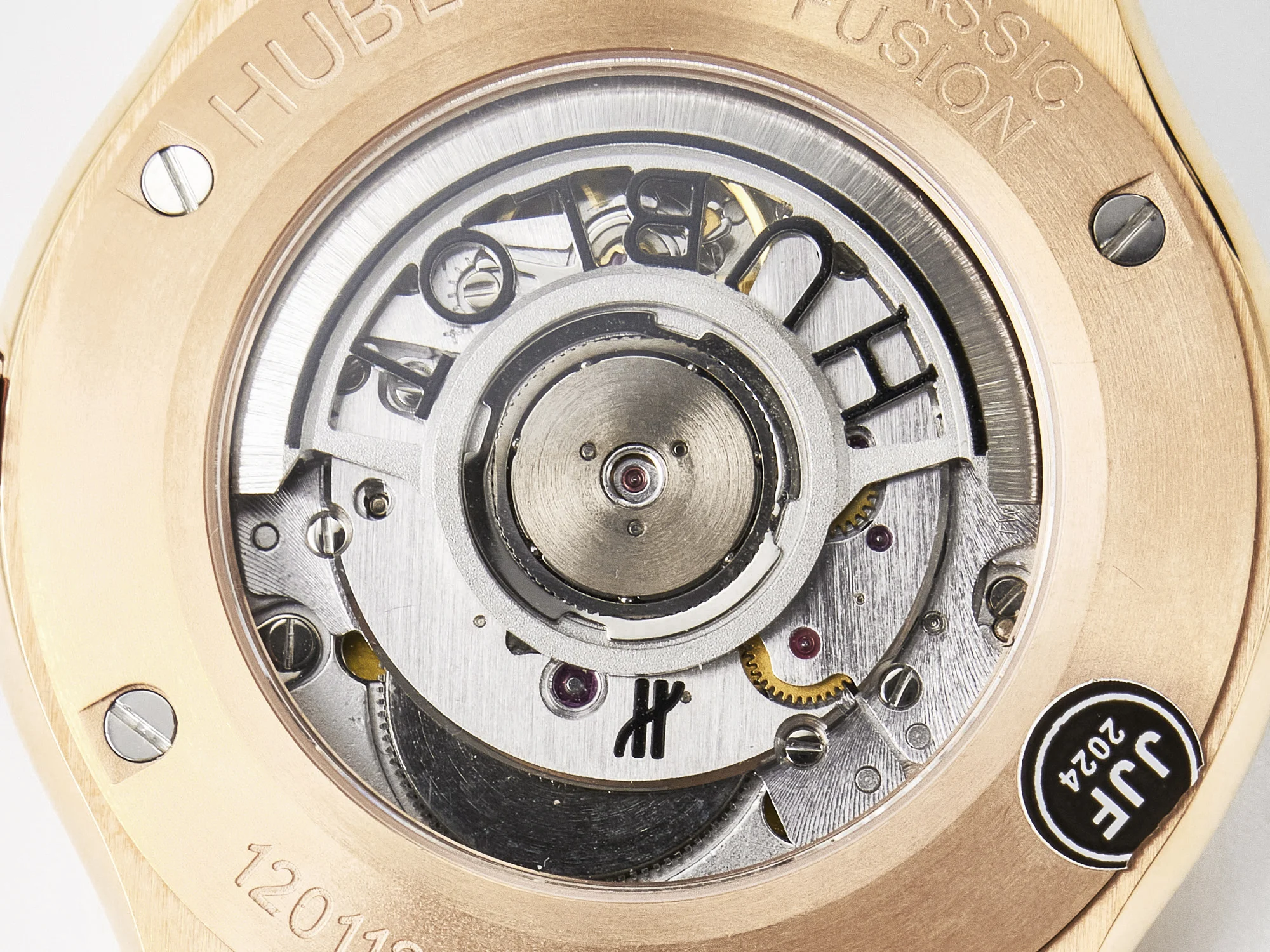 Classic Fusion 42mm RG JJF 1:1 Best Edition Gray Dial on Black Gummy Leather Strap