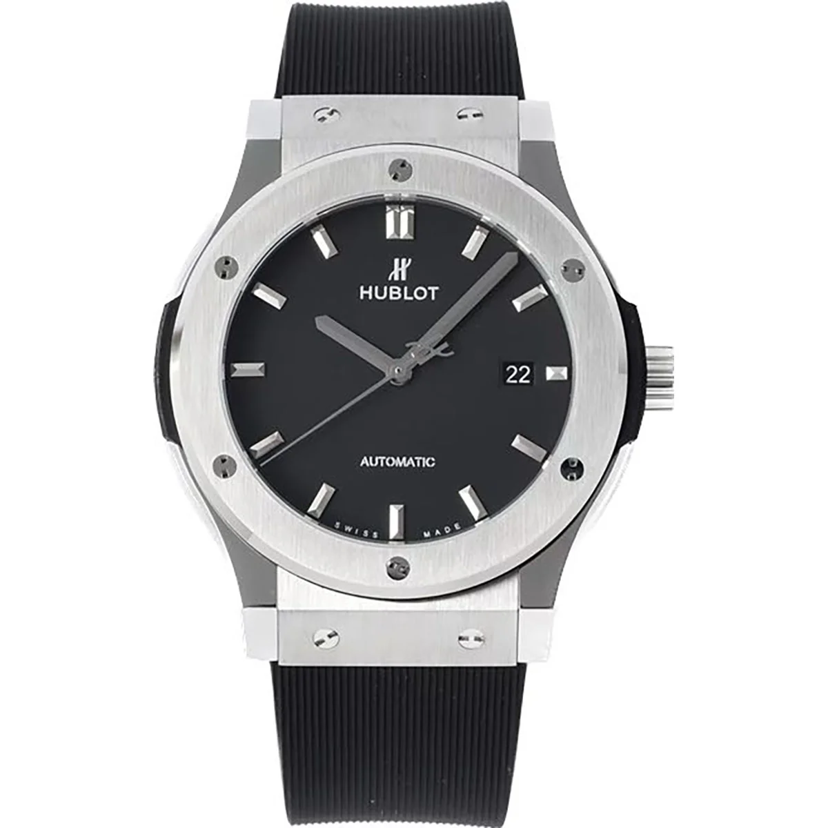Classic Fusion Automatic 42mm Black Dial on Rubber Strap