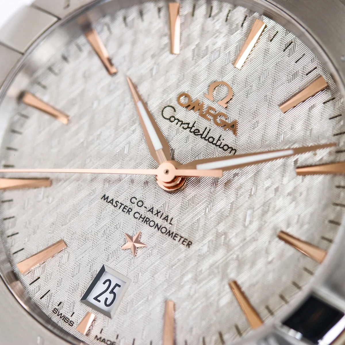Constellation Co-Axial Chronometer 39mm Grey Dial in Steel