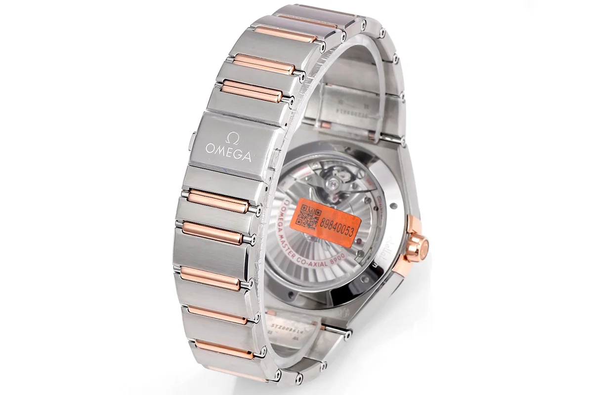 Constellation Co-Axial Master Chronometer Sedna™ Gold 41mm Blue Dial with Ceramic Bezel on Bracelet