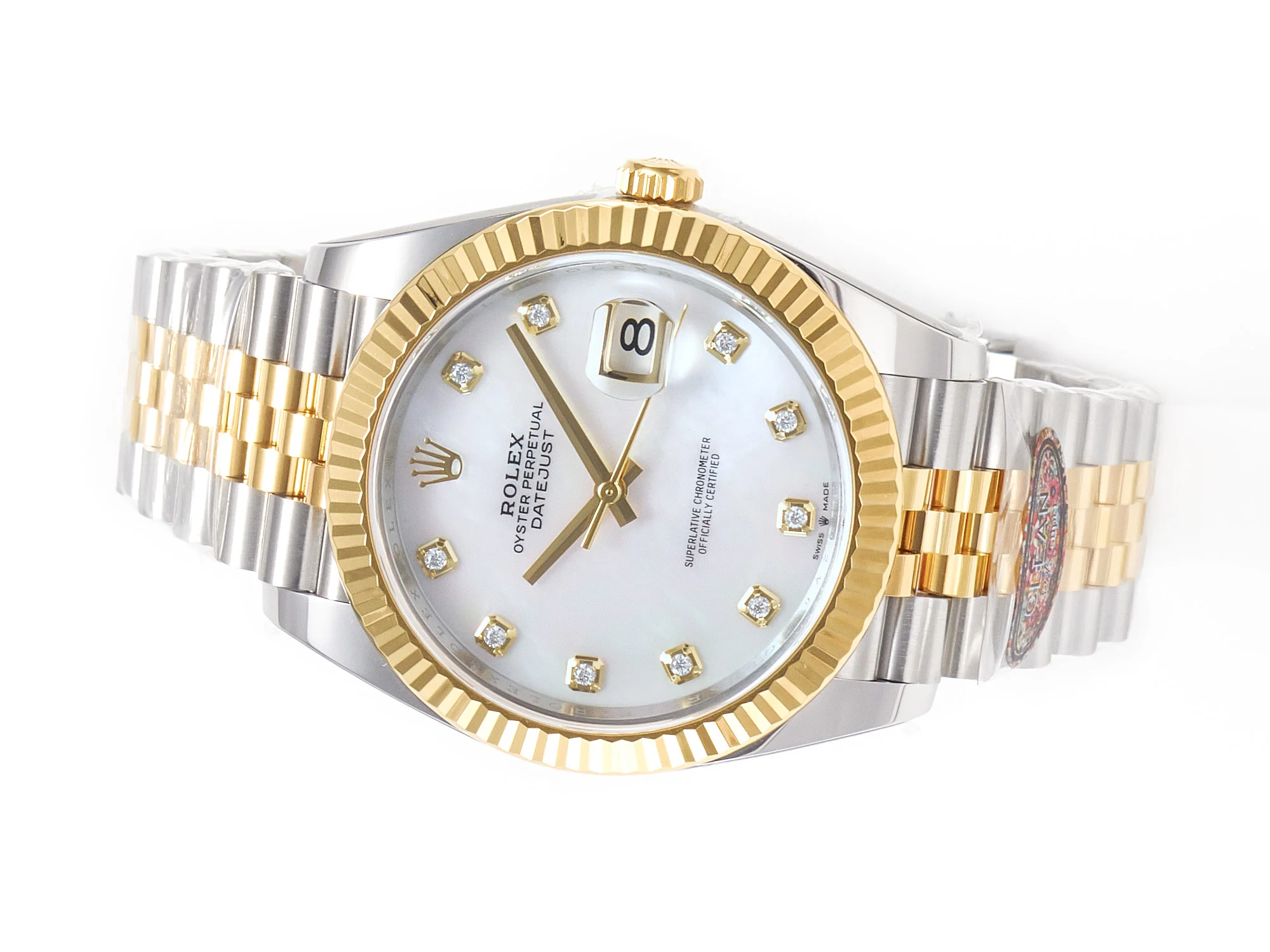 Datejust 126331 41mm 904L SS/YG Clean 1:1 Best Edition MOP Diamond Dial on Jubilee Bracelet VR3235