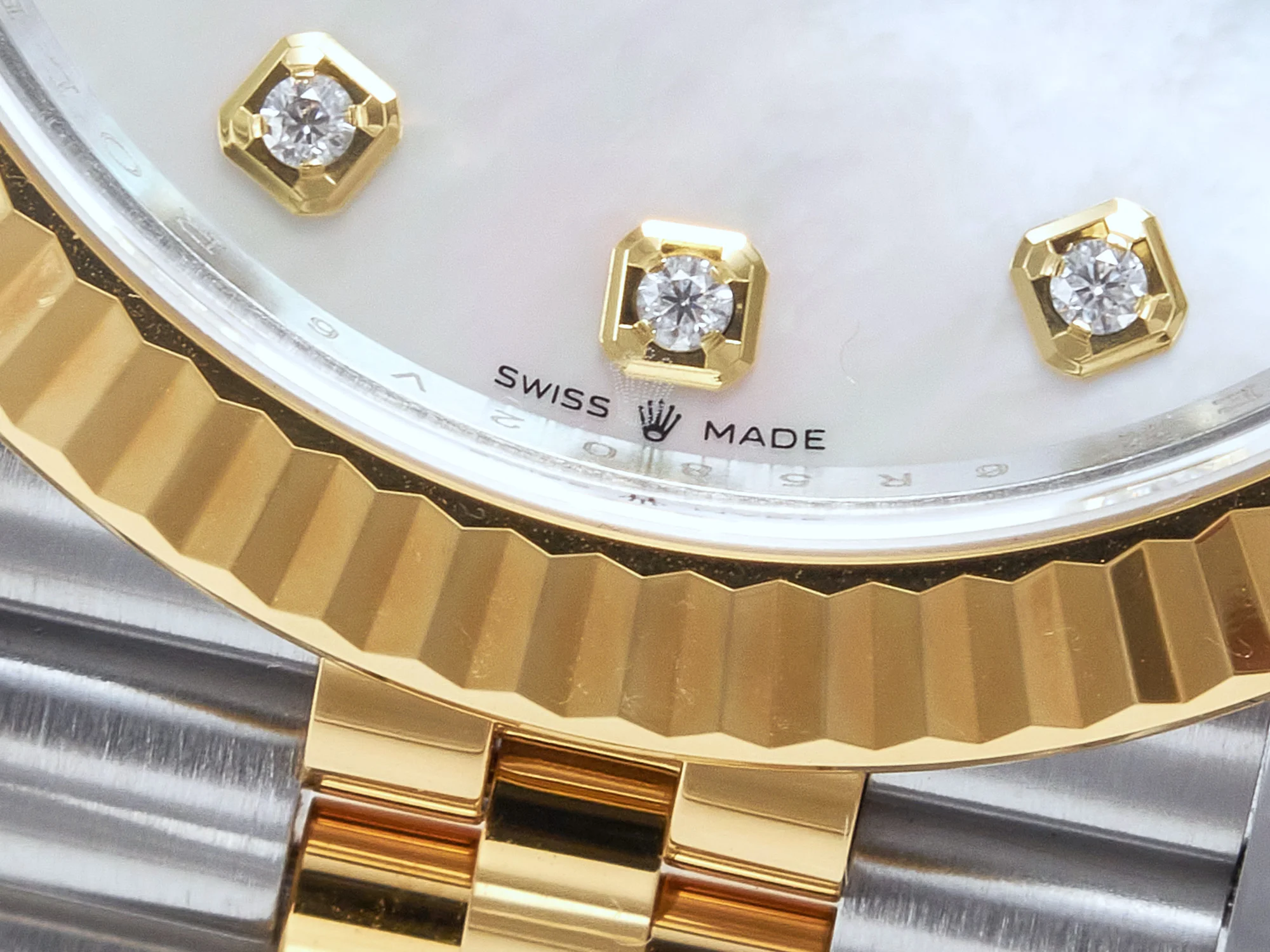 Datejust 126331 41mm 904L SS/YG Clean 1:1 Best Edition MOP Diamond Dial on Jubilee Bracelet VR3235