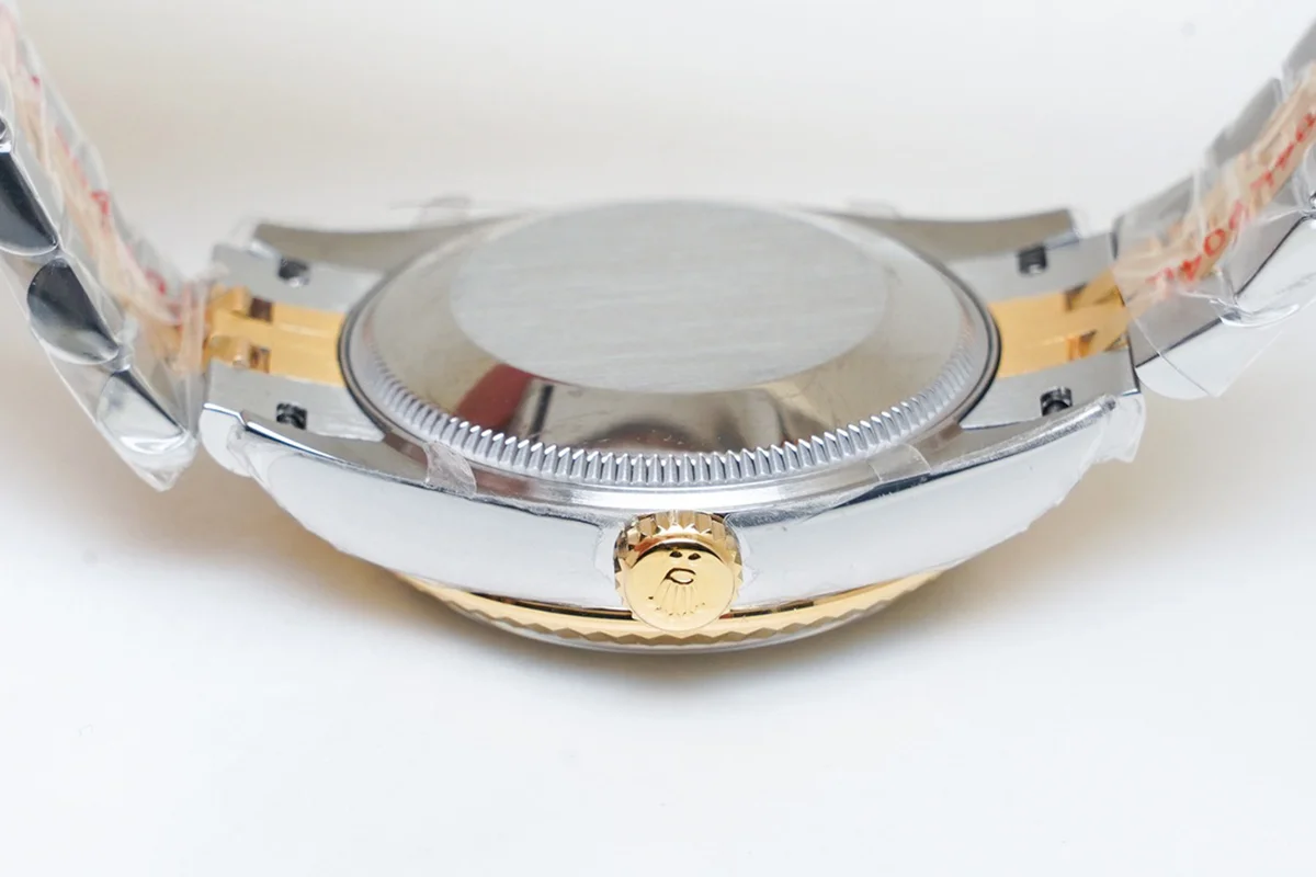 Datejust 31 278273 Olive Green Floral Motiff Dial in Yellow Gold/Steel