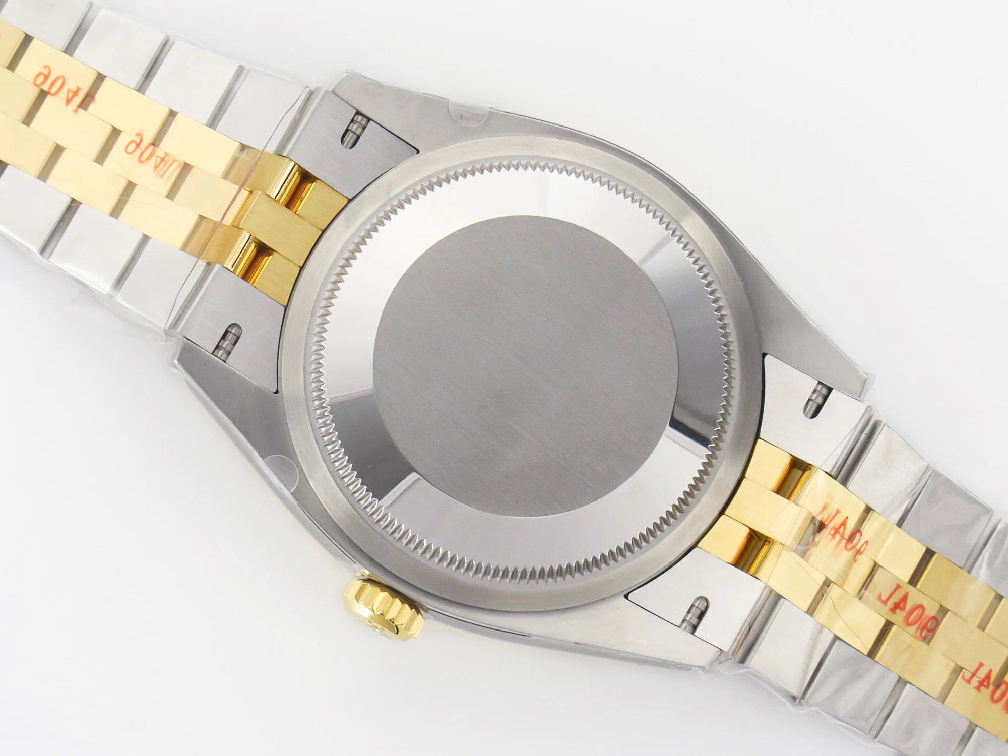 DateJust 36 126233 Clean 1:1 Best Edition 904L Steel YG Textured Diamonds Dial on SS/YG Jubilee Bracelet VR3235